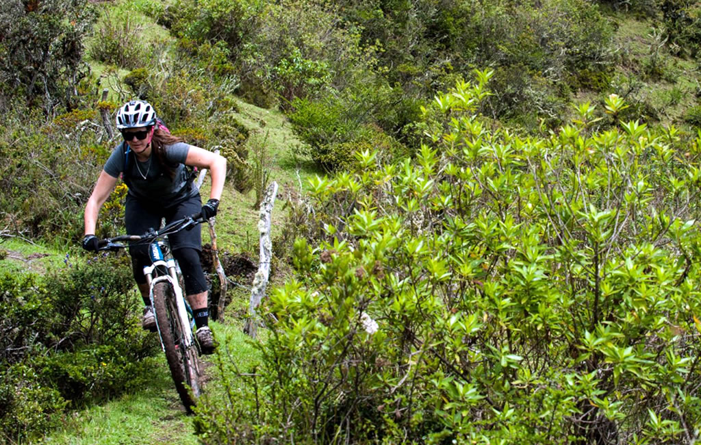 Nono en bicicleta
